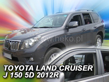 Owiewki przód TOYOTA LAND CRUISER J150 5d  2009r→.