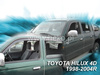 Owiewki przód+tył TOYOTA HILUX  VI   4d  1998 – 2005r. (MK5) (+OT)
