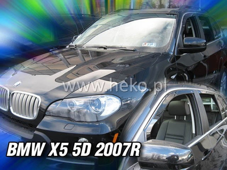 Owiewki przód+tył BMW X5 (E70) 5D 2007-2013R. (+OT)