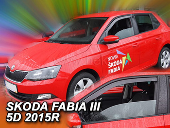 Owiewki przód SKODA FABIA III 5D 2014-2021 HTB/COMBI