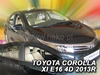 Owiewki przód+tył TOYOTA COROLLA  E16 4d 2013-2018r.  (+OT) sedan (XI gen)