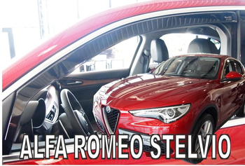 Owiewki przód ALFA ROMEO STELVIO     5d  2017r. →