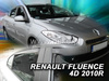 Owiewki przód+tył RENAULT FLUENCE 4D  2009r.→(+OT)