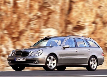 Owiewki przód+tył MERCEDES klasa E, W 211, 5d 03/2002-2009r. (+OT) combi