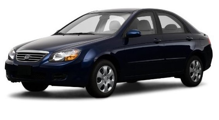 Owiewki przód KIA CERATO  4d     2004-2008r.