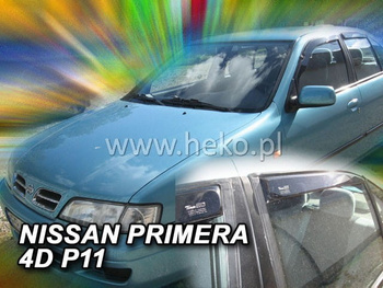 Owiewki przód+tył NISSAN PRIMERA  P 11, 4d   09/1996r.-2002r.(+OT) SEDAN