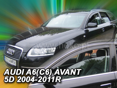 Owiewki przód+tył AUDI A6,            5d      2004-2011r. (C6) (+OT) AVANT