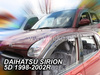 Owiewki przód+tył DAIHATSU SIRION    5d 1998-2005r.(+OT)