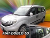 Owiewki przód+tył FIAT DOBLO II   5d 2010r.→(+OT)