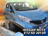 Owiewki przód+tył NISSAN NOTE   II  E12 2013R.→(+OT)