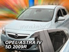 Owiewki przód+tył OPEL ASTRA  IV J  4/5d  2009-2016r.(+OT) HTB.SEDAN