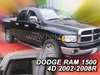 Owiewki przód+tył DODGE RAM 1500        4d  2002-2008R.(+OT)
