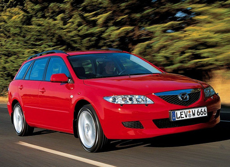 Owiewki przód+tył MAZDA 6                 5d  2002-2007r.  (+OT) COMBI