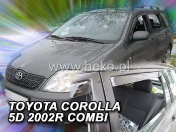 Owiewki przód+tył TOYOTA COROLLA  E12   5d  2002- 03.2007r. (+OT) combi