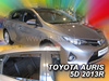 Owiewki przód+tył TOYOTA AURIS II 5D .2013R. → (+OT) HTB
