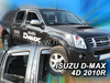 Owiewki przód+tył ISUZU D-MAX  I        4d 2006-2012r  (+OT)