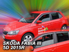 Owiewki przód+tył SKODA FABIA III 5D 2014-2021 (+OT) HTB / COMBI