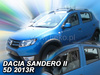 Owiewki przód+tył DACIA SANDERO II / STEPWAY    II  4d 2013-2020R.(+OT)