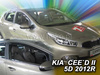 Owiewki przód KIA CEE`D           II    5d  2012-2018R