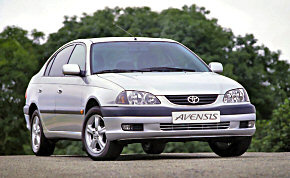 Owiewki przód+tył TOYOTA AVENSIS  I     T22  4d 1997r.-2003r. LTB (+OT)