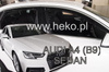 Owiewki przód+tył AUDI A4  (B9)                         4d 2016R→(+OT) SEDAN