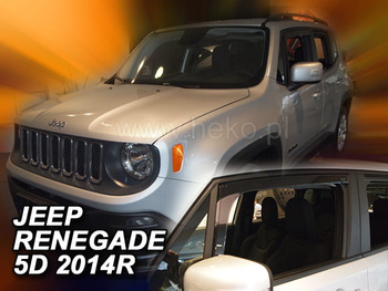 Owiewki przód JEEP RENEGADE                    5d  2014r.→