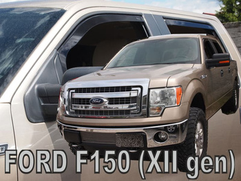 Owiewki przód+tył FORD F-150 XLT(XII gen)  4d 2008-2014(+OT)