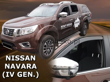 Owiewki przód NISSAN NAVARA                           IV    4d  2014r.→