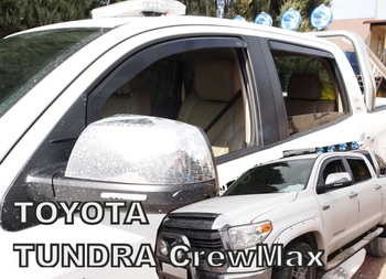 Owiewki przód+tył TOYOTA TUNDRA V8 CrewMax 4D 2014R→ (+OT)