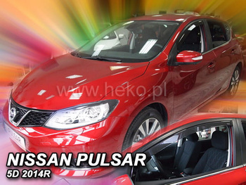 Owiewki przód NISSAN PULSAR 5D 2014R.→