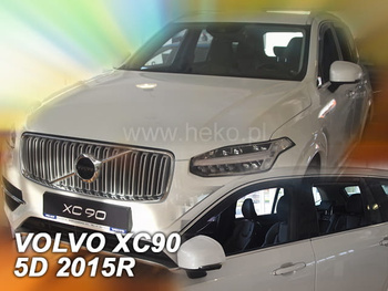 Owiewki przód+tył VOLVO XC90  5d 2015r.→(+OT)