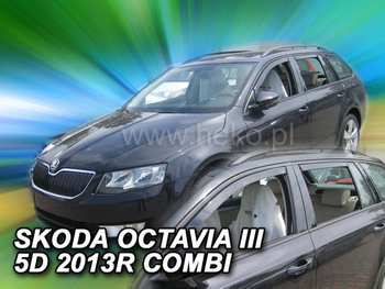 Owiewki przód+tył SKODA OCTAVIA III 5d  2013-2020r.(+OT) COMBI