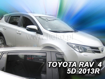 Owiewki przód+tył TOYOTA RAV4  IV            5D 2012-2019R.→(+OT)