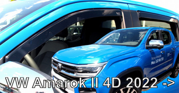 Owiewki przód+tył VW AMAROK II 2022- (+OT)