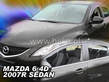 Owiewki przód MAZDA 6 (GH)    4/5d  2007-2013r