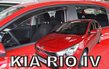 Owiewki przód+tył KIA RIO  IV    5d  2017r.→ (+OT) htb