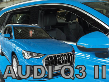 Owiewki przód+tył AUDI Q3  II          5d 2018r.→ (+OT)