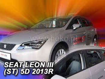 Owiewki przód+tył SEAT LEON ST     III   5D 2013-2020R (+OT)