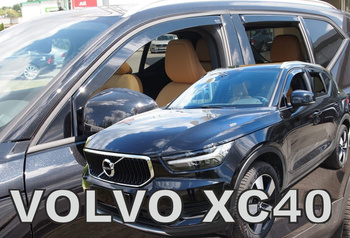 Owiewki przód+tył VOLVO XC 40     5d 2018r.→(+OT)