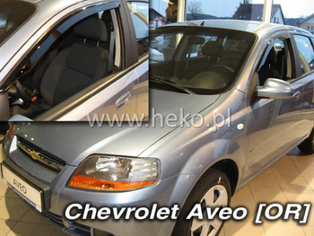 Owiewki przód CHEVROLET AVEO  CLASSIC  4d  2004 – 2006r. sed (OR) / AVEO 5d 2004r. → HTB (OR)