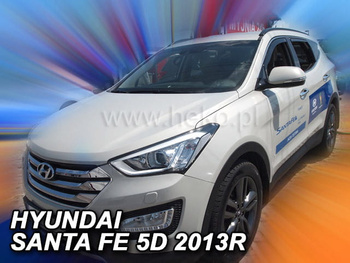 Owiewki przód+tył HYUNDAI SANTA FE  III     5d 2012-2018R   (+OT)