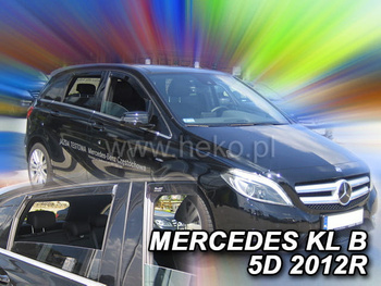 Owiewki przód+tył MERCEDES klasy B  W246 5d  20112018.(+OT)