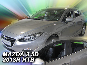 Owiewki przód+tył MAZDA 3  III  4/5d  2013-2018R(+OT) SEDAN/HTB
