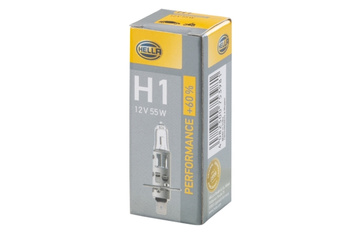 Żarówka H1 12V 55W HELLA PERF+60%