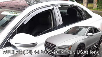 Owiewki przód+tył AUDI A8 (D4)  4d  2009-2017r. (USA)  (+OT) Long