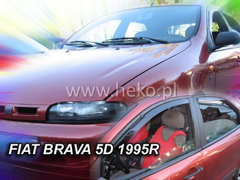 Owiewki przód+tył FIAT BRAVA      5d 1995R. →  (+OT)