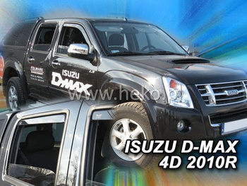 Owiewki przód+tył ISUZU D-MAX  I        4d 2006-2012r  (+OT)