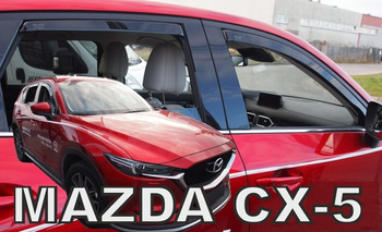 Owiewki przód+tył MAZDA CX – 5           5d  2017R. →(+OT)