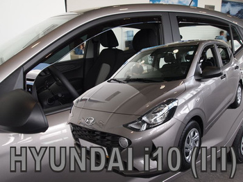 Owiewki przód+tył HYUNDAI i10 III       5d 2019R →  (+OT)
