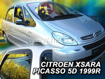 Owiewki przód+tył CITROEN XSARA PICASSO  5d  1999-2012r.(+OT)